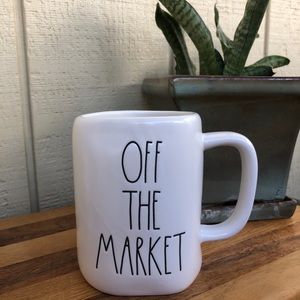 Rae Dunn “OFF THE MARKET” mug